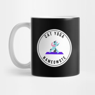 Nameowste Cat Yoga Trendy Design Mug